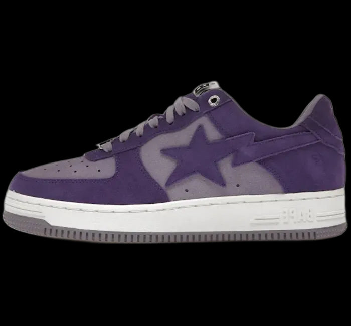 A Bathing Ape Bape Sta Suede Purple (2022) - 1I70-291-007/1I70-191-008