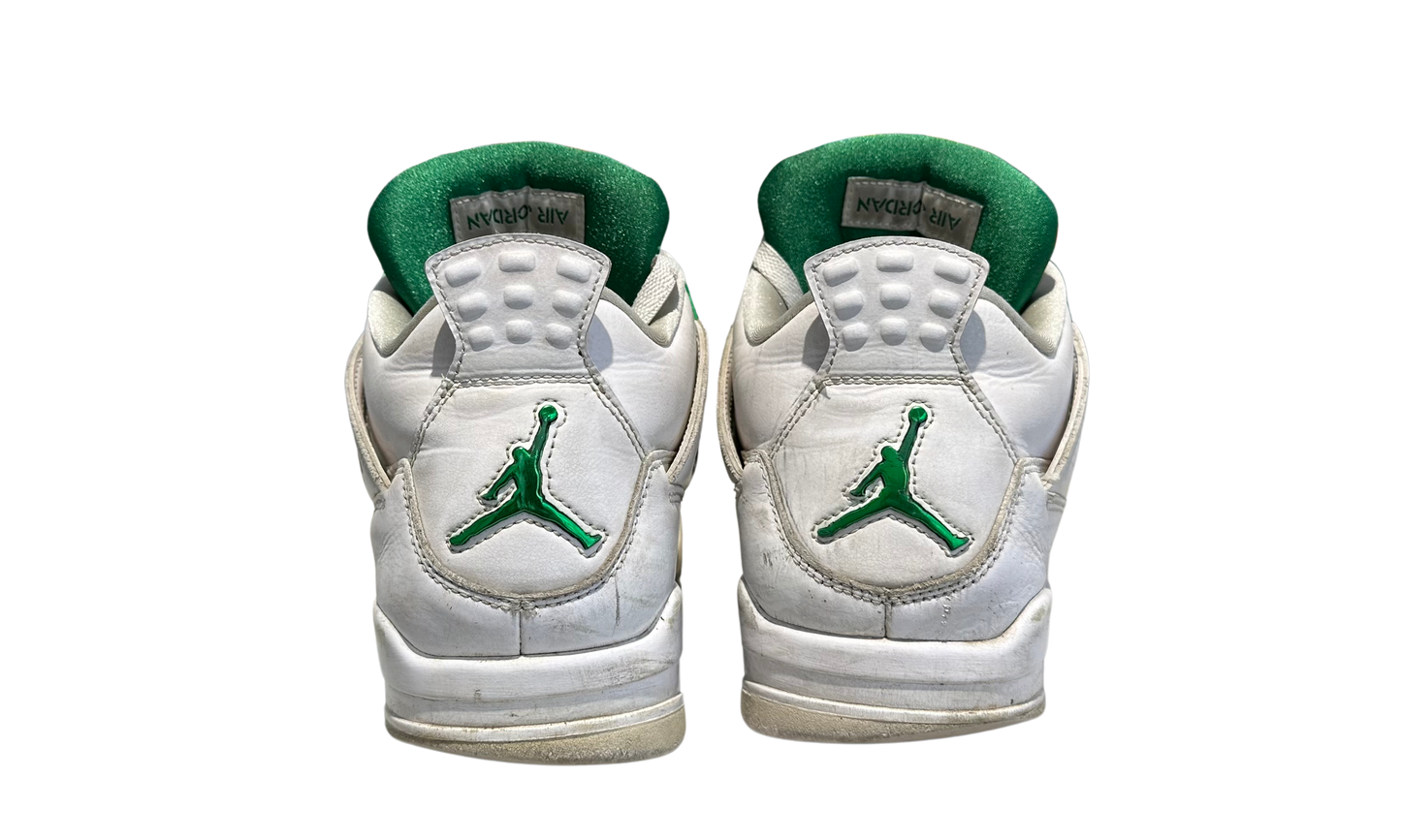 Nike Used Jordan 4 metallic green - test