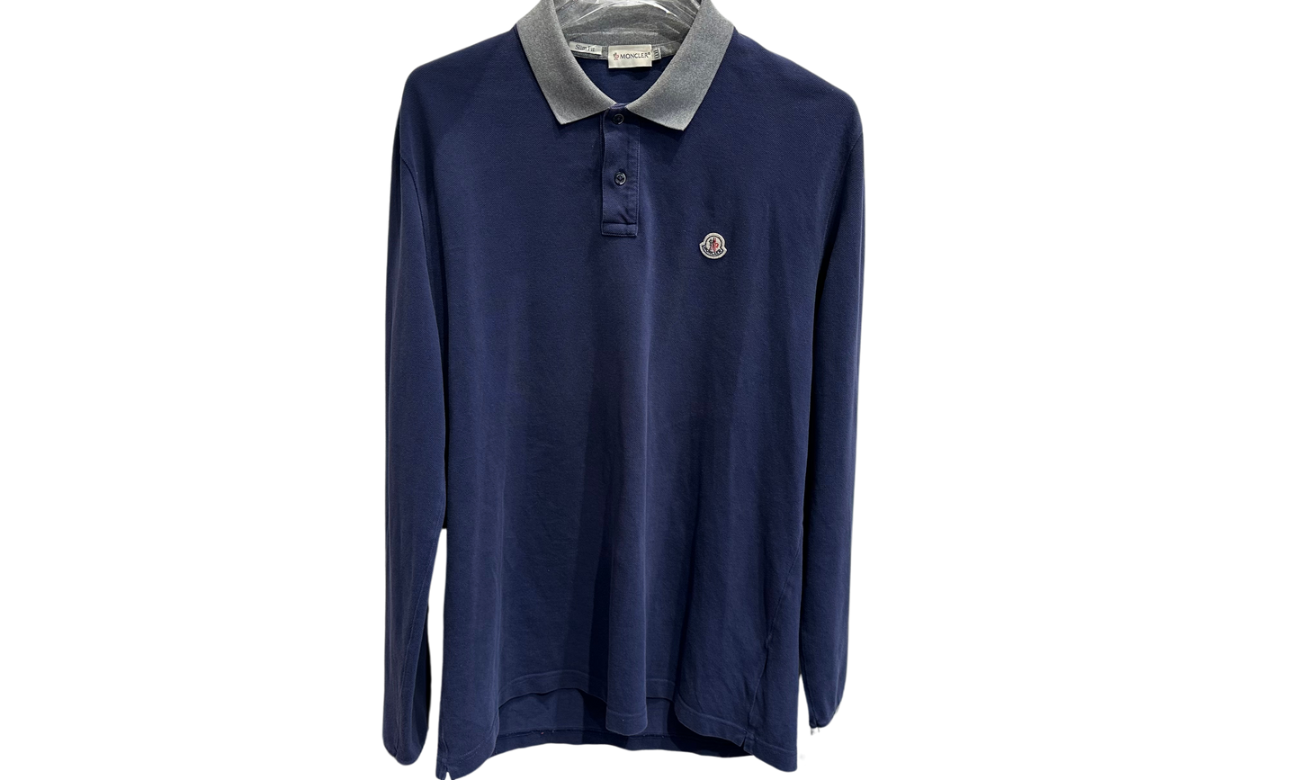 Moncler Used Moncler Maglia polo Long Sleeve - 1023241134