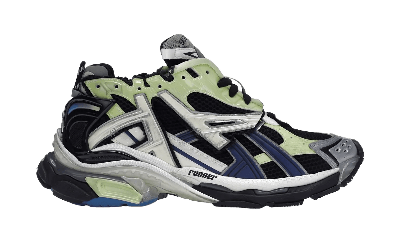 Runner Green Blue Black Grey - 677403W3RB55179