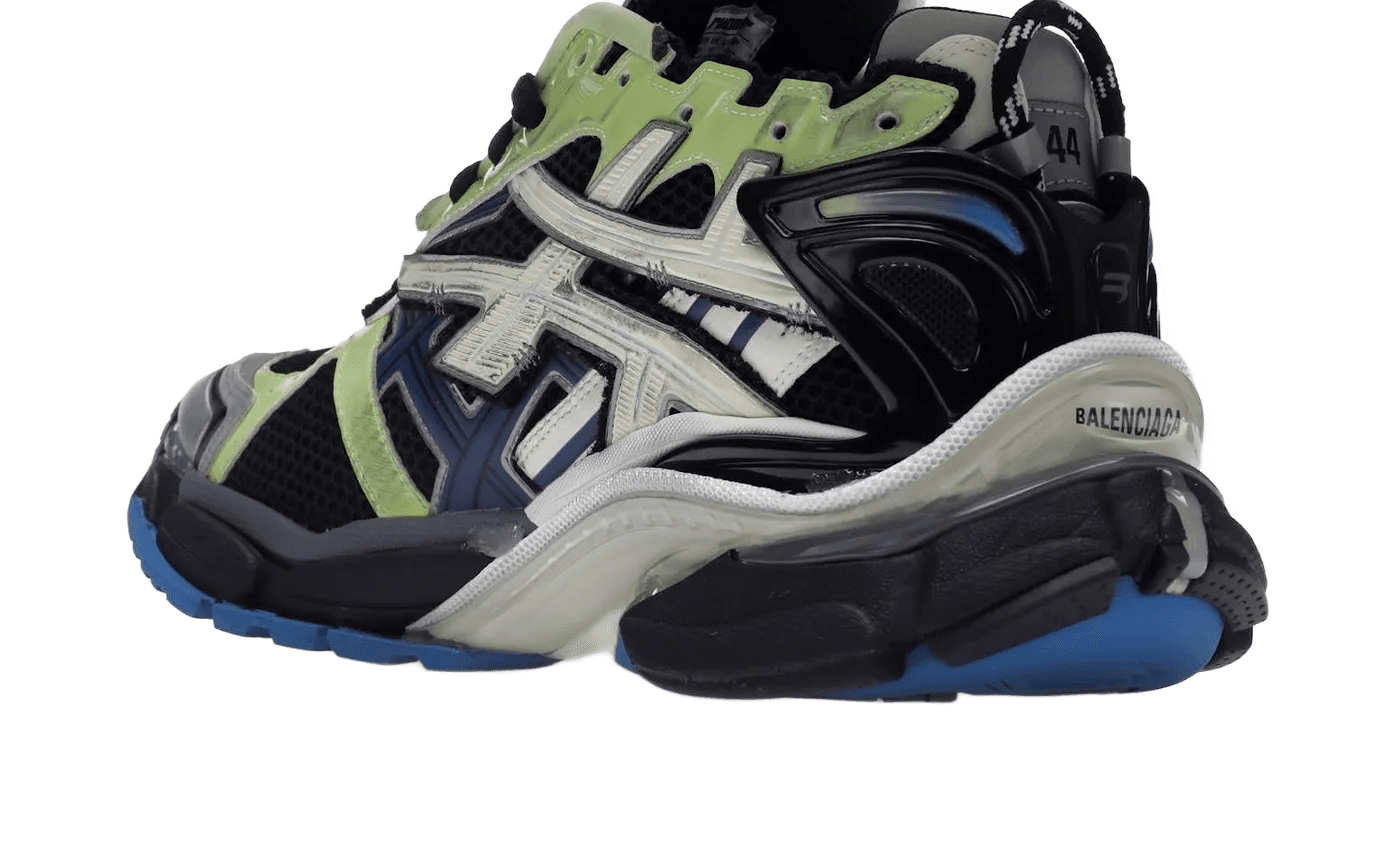 Runner Green Blue Black Grey - 677403W3RB55179