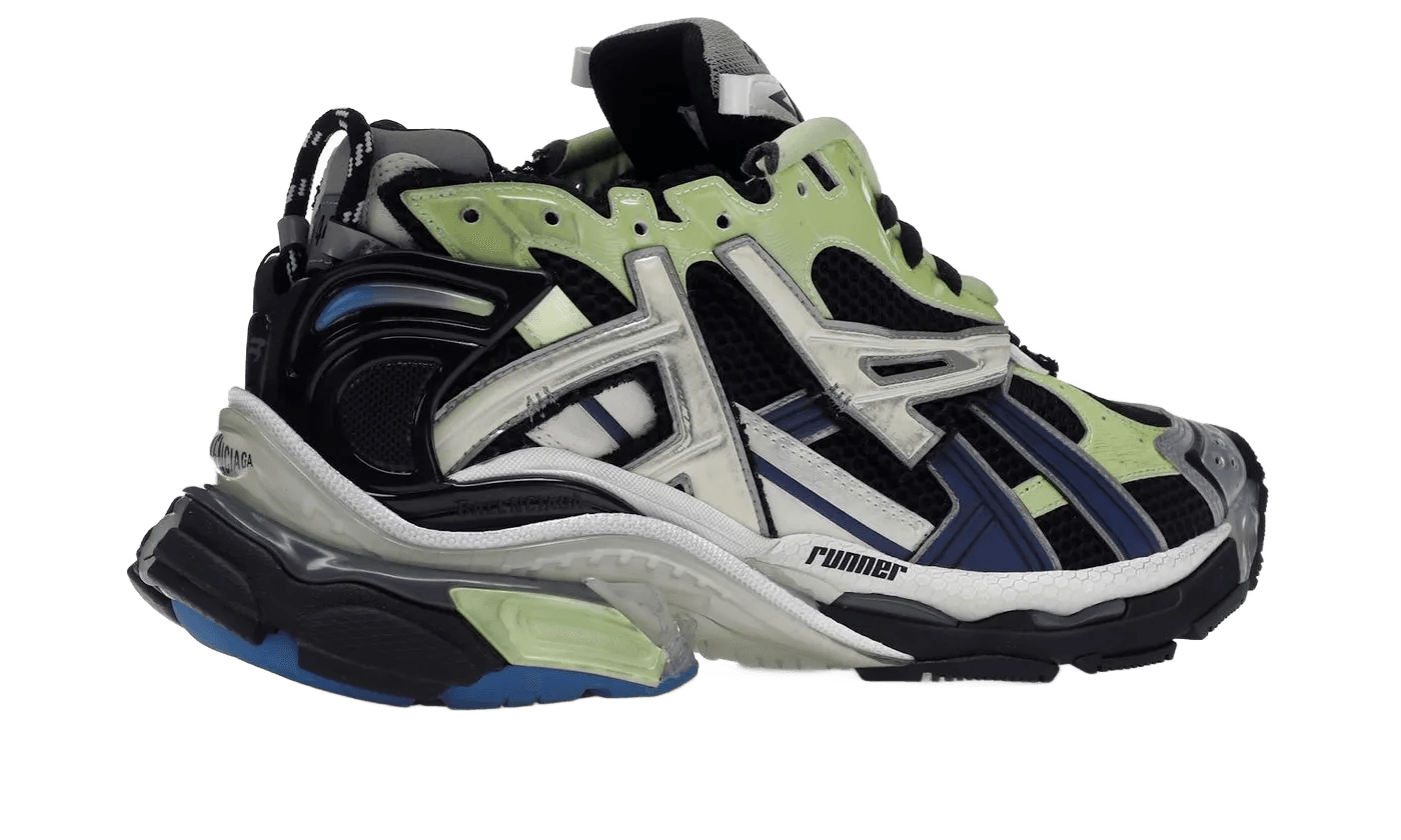 Runner Green Blue Black Grey - 677403W3RB55179