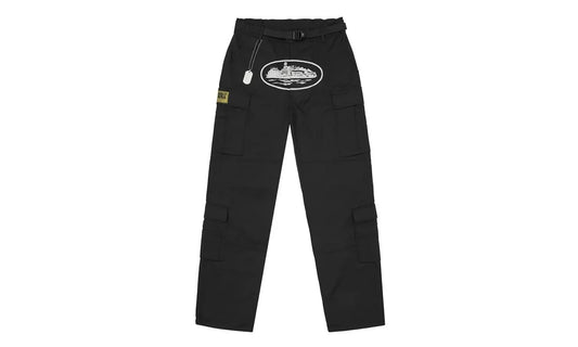 Corteiz 5 Starz Special Edition Black Guerillaz Cargo Pant Black - CORT-C5SSEB-BLACK