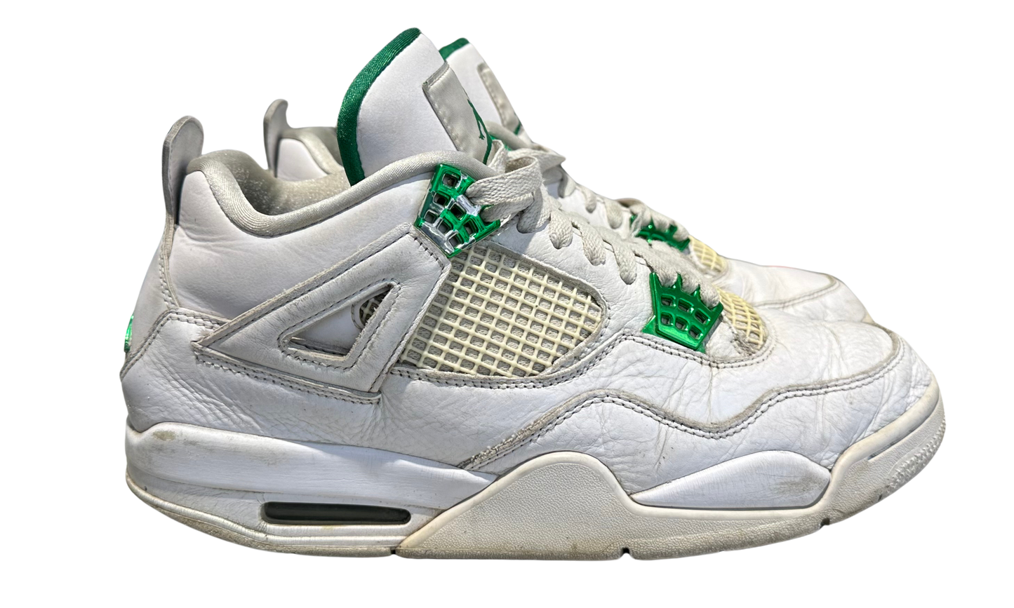 Nike Used Jordan 4 metallic green - test