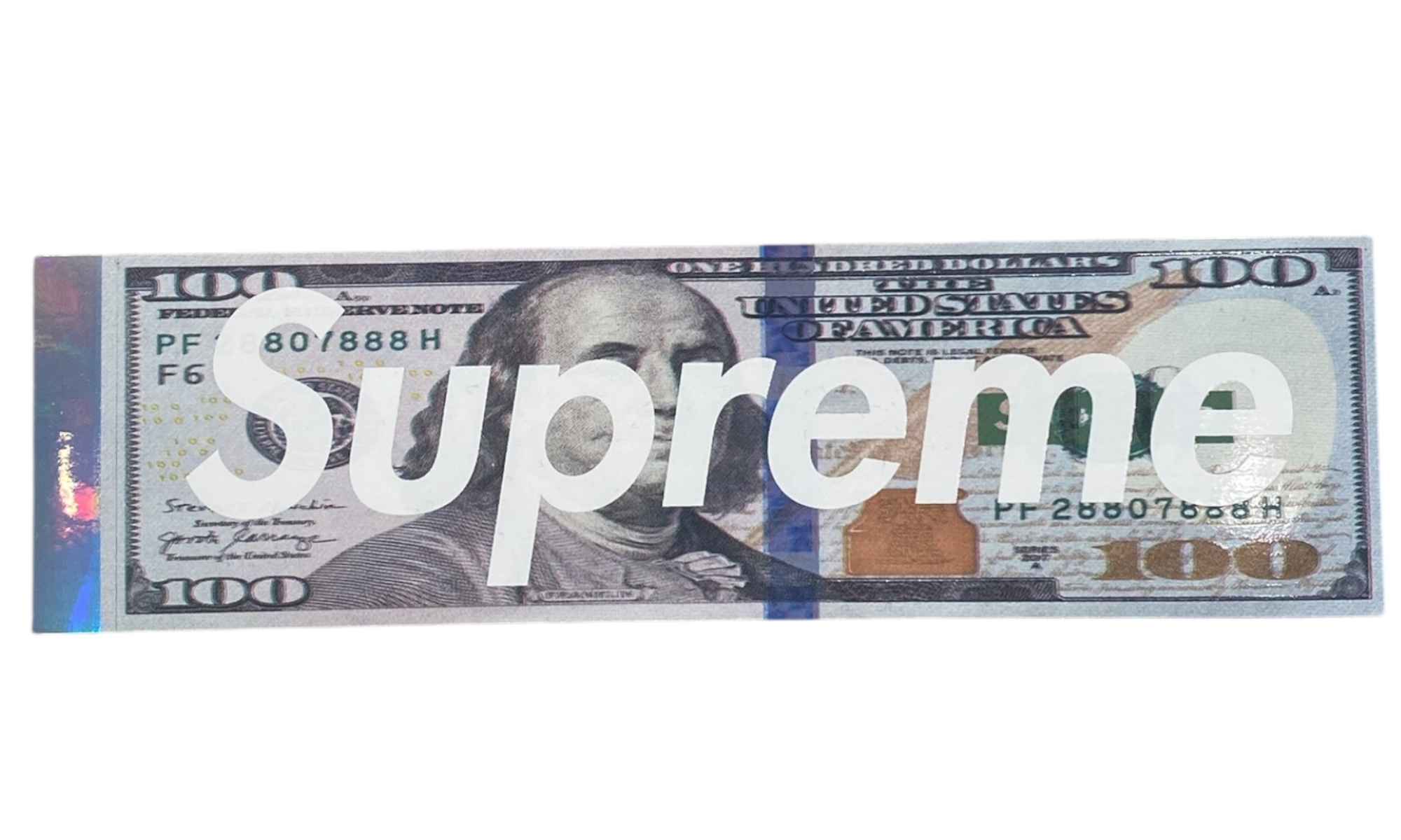 Supreme Dollar Box Logo Sticker
