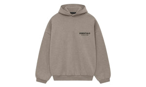 Fear of God Essentials Fleece Hoodie (FW24) Heather Gray - 192HO246259F