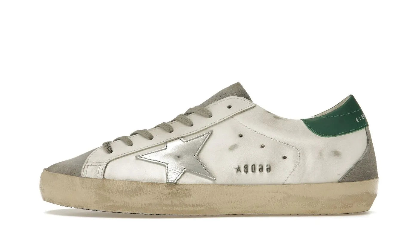 Golden Goose superstar sneakers white green - GMF00102.F004167.82171