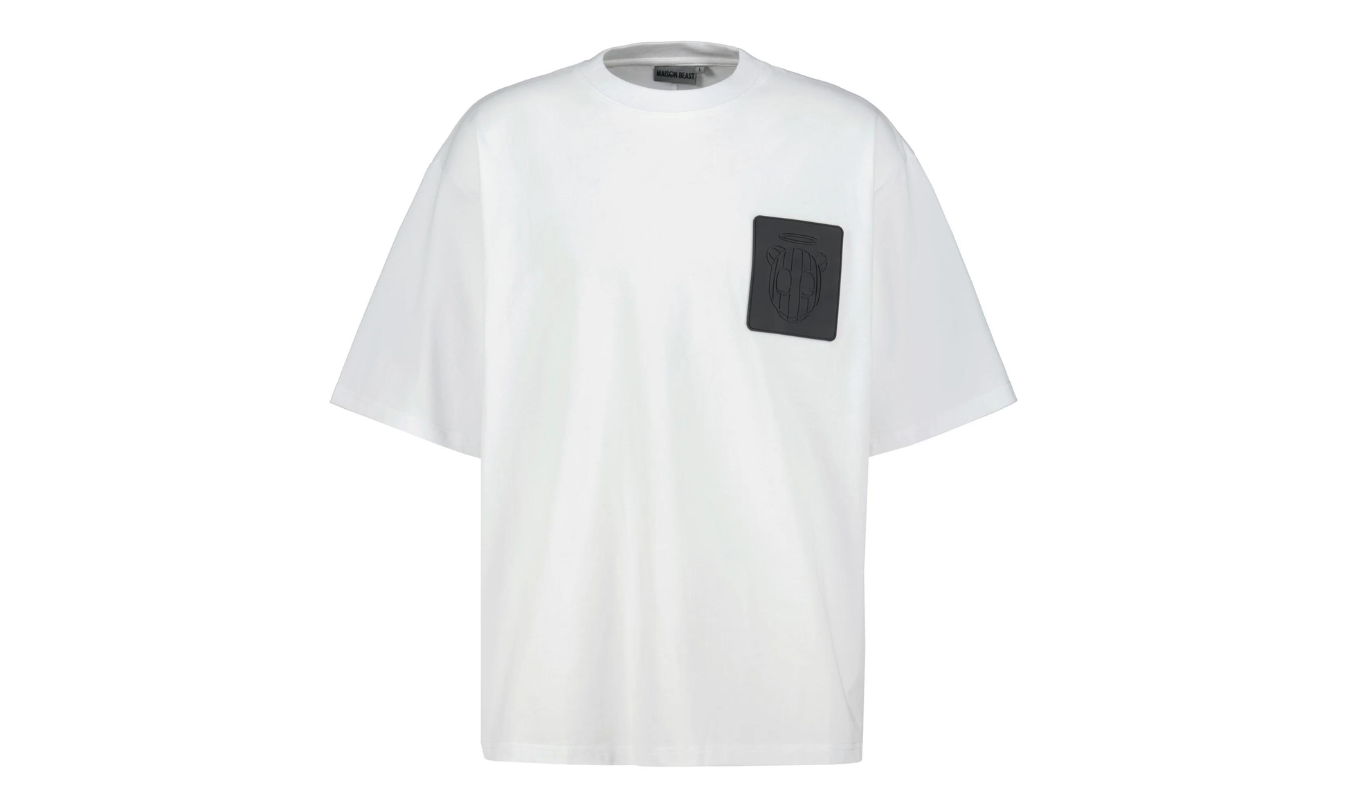 Maison Beast BEAST PATCH TEE white - Maison6