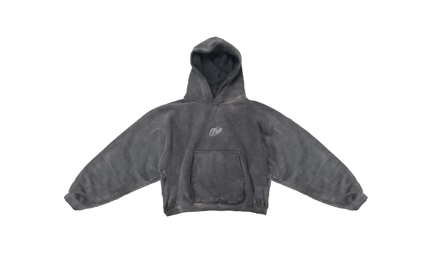 Kanye West DONDA Doves Slam Hoodie Washed Black - KW-KWDDSHWB-MULTI