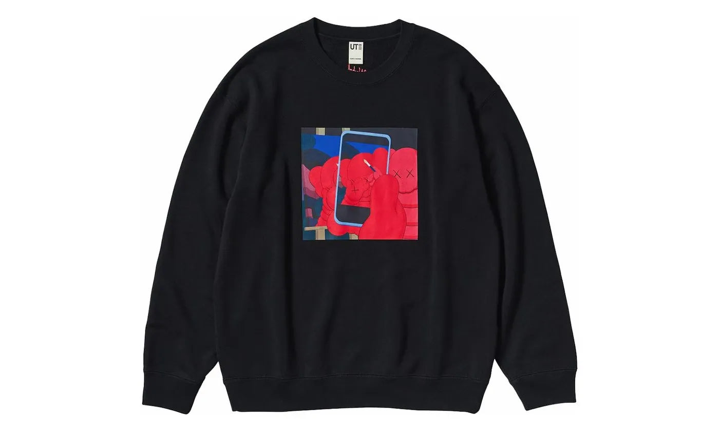 KAWS x Uniqlo Warhol Graphic 476119 Sweatshirt Black - 476119