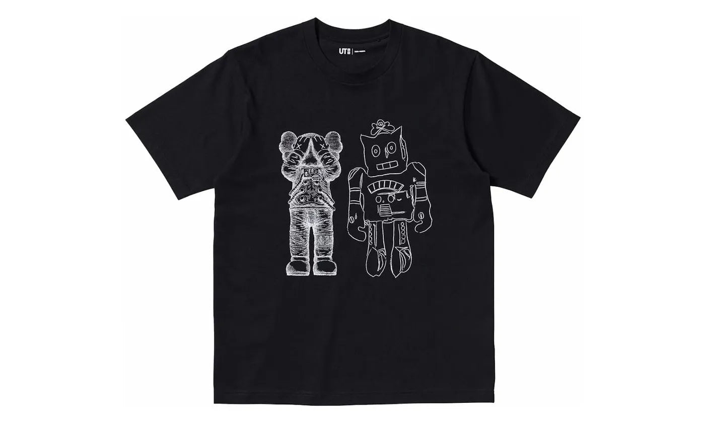 KAWS x Uniqlo Warhol UT Graphic 476351 T-shirt Black - 476351