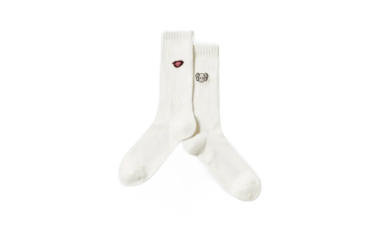 KAWS x Uniqlo Warhol 476519 Socks White - 476519