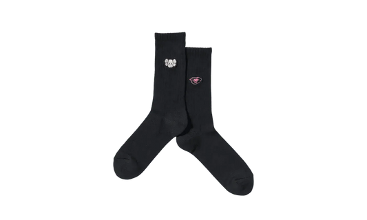 KAWS x Uniqlo Warhol 476519 Socks Black - 476519