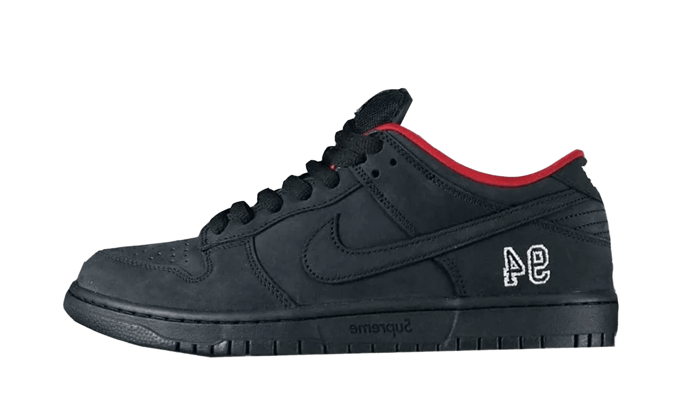 SB Dunk Low Supreme 94 Black - HQ8487-001