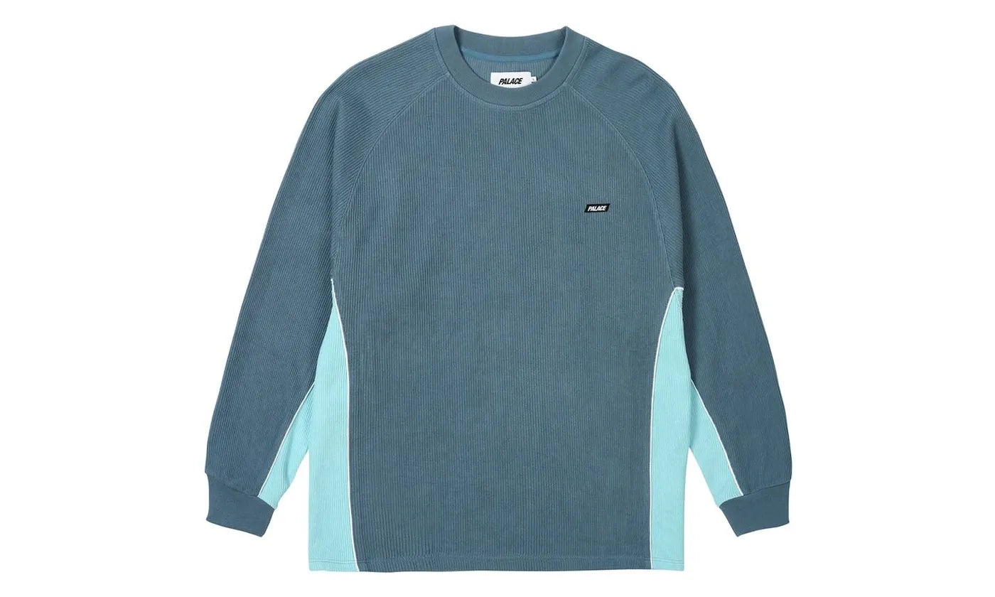 Palace Rib Jersey Longsleeve Faint Blue - PALA-PRJLFB-FAINTBLUE