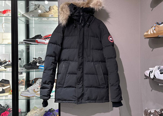 Used Canada goose carson parka jacket black  - 3805MA