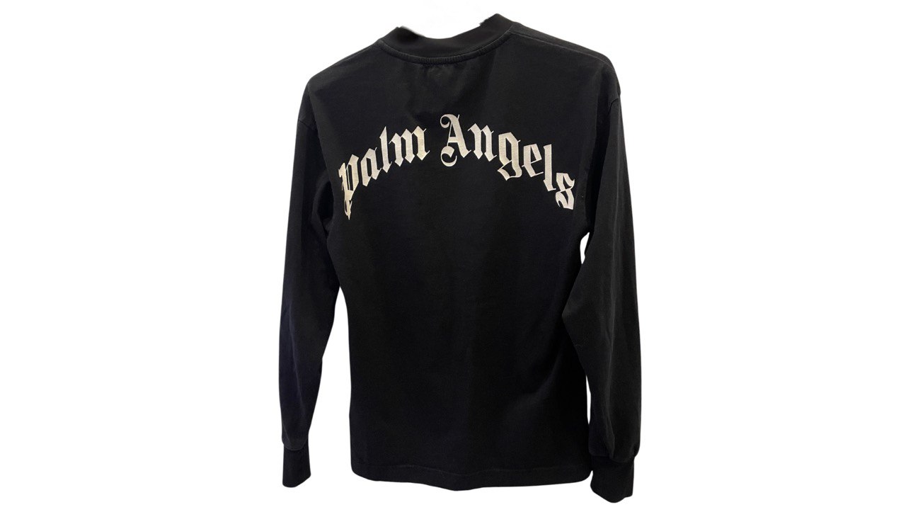 Palm Angels Used Palm Angels  Black Crocodile Longsleeve - 1103241653