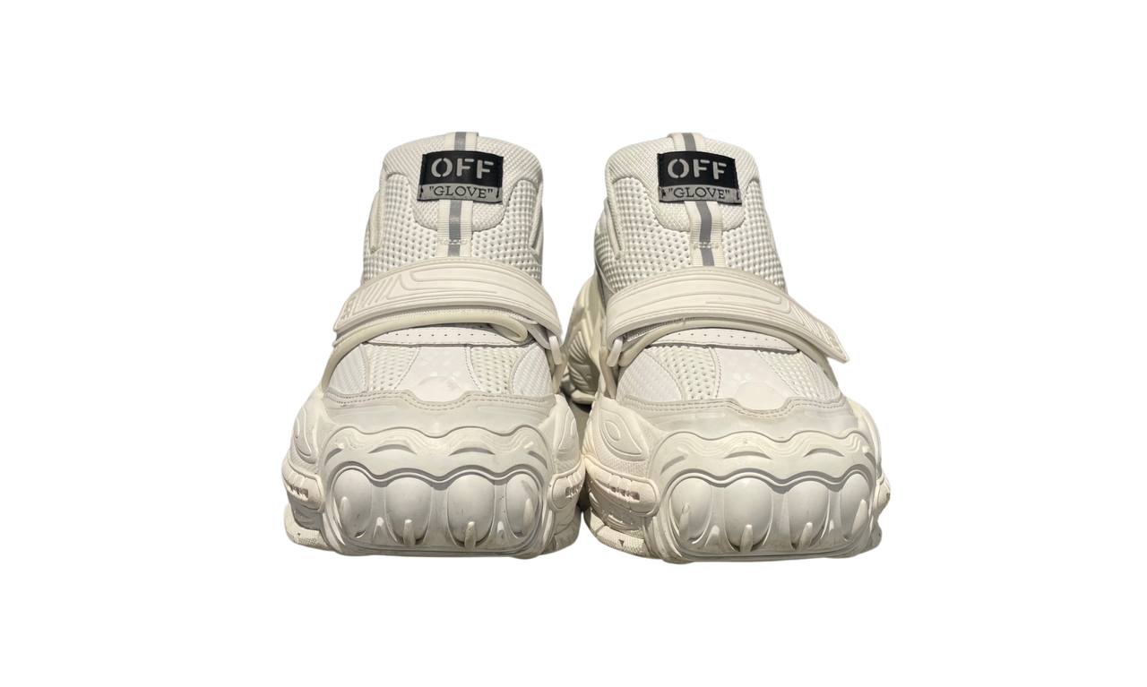 off white Used off-white glove slip on sneakers - 1028241247