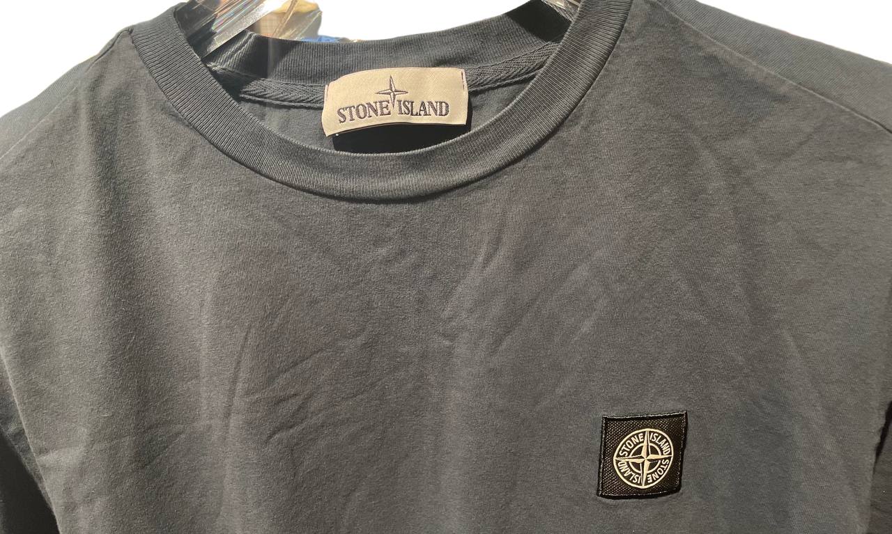 Stone Island Used Stone Island Navy Tee - 1124241810