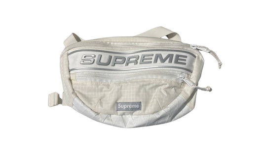 Supreme Used Supreme Logo Waist bag White - 016104089629