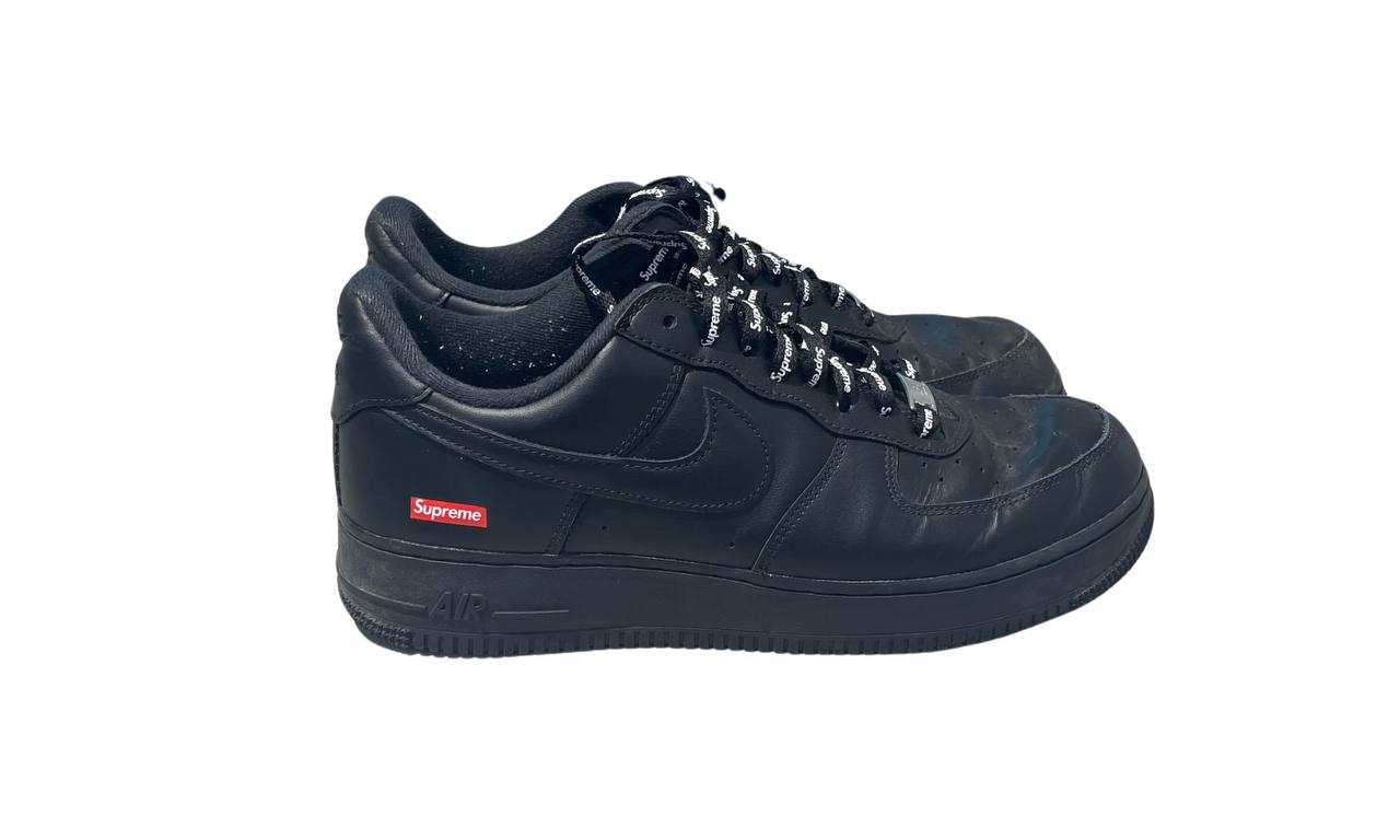 Nike Used Nike Air Force 1 Low Supreme Black - CU9225-001