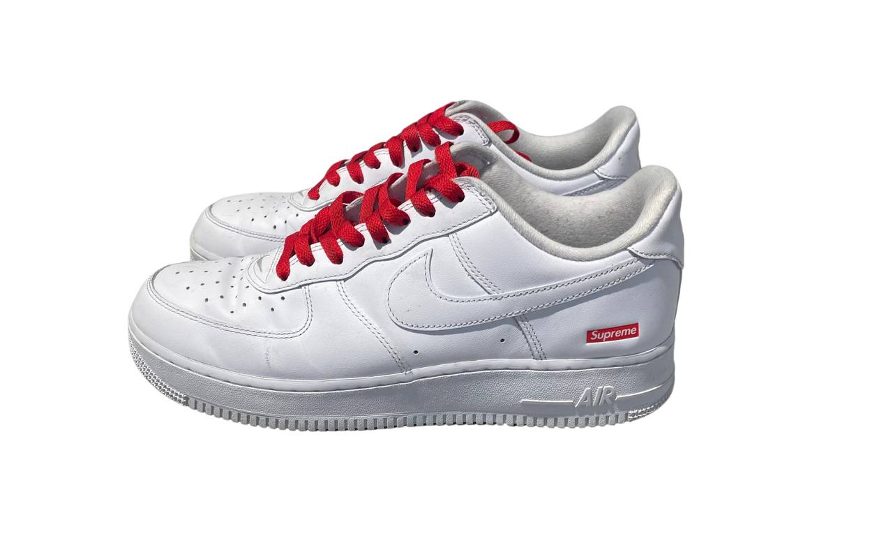 Nike Used Nike Air Force 1 Low Supreme White - CU9225-100