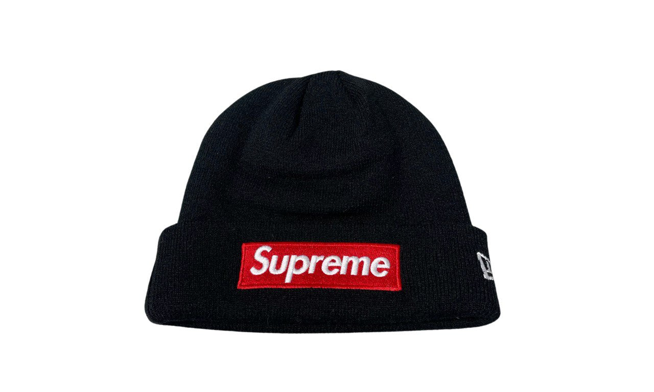 Supreme Used Beanie Supreme New Era Box Logo (FW22), black - Supreme1