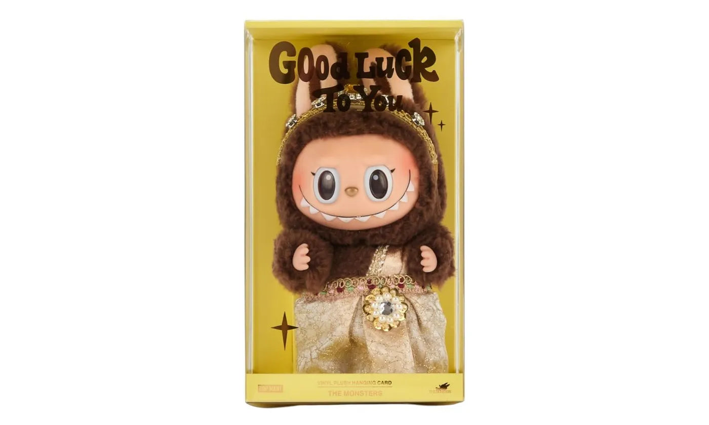 Pop Mart Labubu The Monsters Good Luck to You Vinyl Plush Hanging Card Vinyl Plush - PM-PMLTMG-MULTI