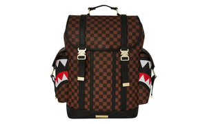 Sprayground Sawtooth Sharks In Paris Monte Carlo Backpack Multicolor - SPRA-SSSIPMCB-MULTI