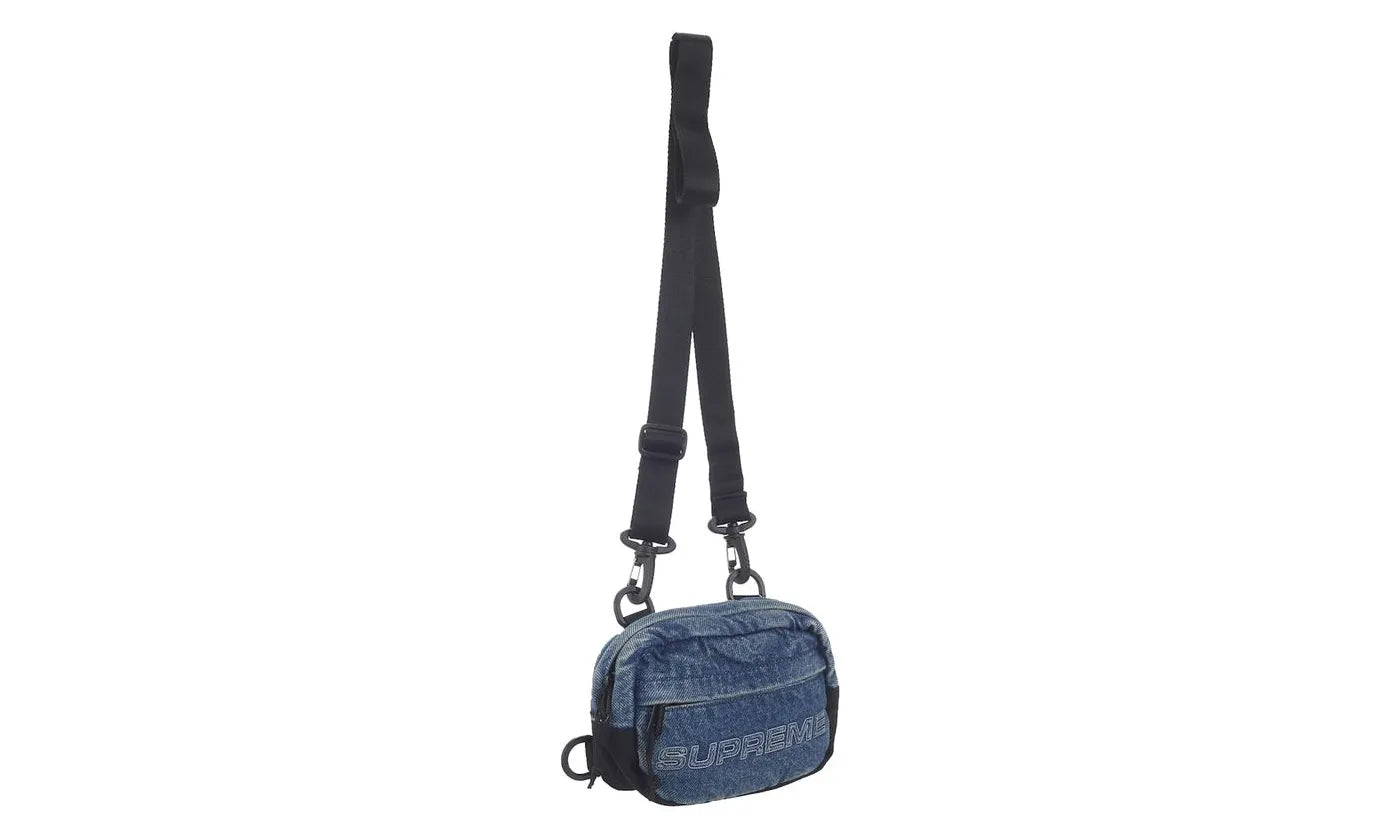 バッグ Supreme Denim Mini Shoulder Bag Indigo Supreme Supreme Denim Mini Shoulder Bag Washed Indigo (SUPR