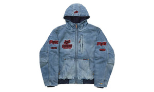 Supreme Fox Racing Hooded Work Jacket Denim - SUPR-SUPREME -MULTI