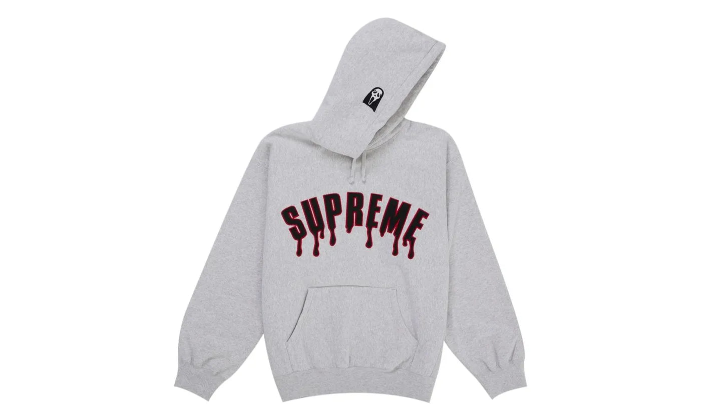 Supreme Ghostface Arc Hooded Sweatshirt Ash Grey - SUPR-SUPREME -MULTI