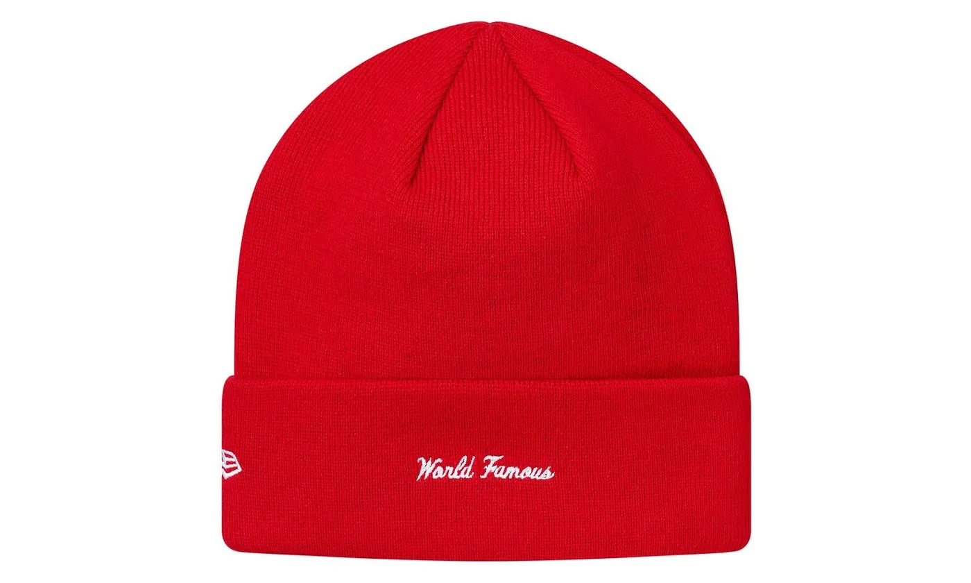 Supreme New Era Box Logo Beanie (FW17) Red - SUPR-SNEBLB-MULTI