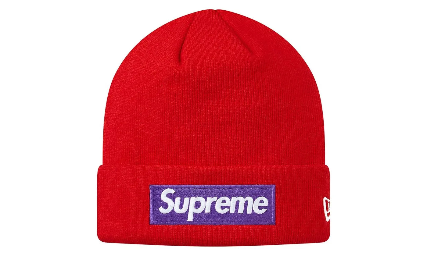 Supreme New Era Box Logo Beanie (FW17) Red - SUPR-SNEBLB-MULTI