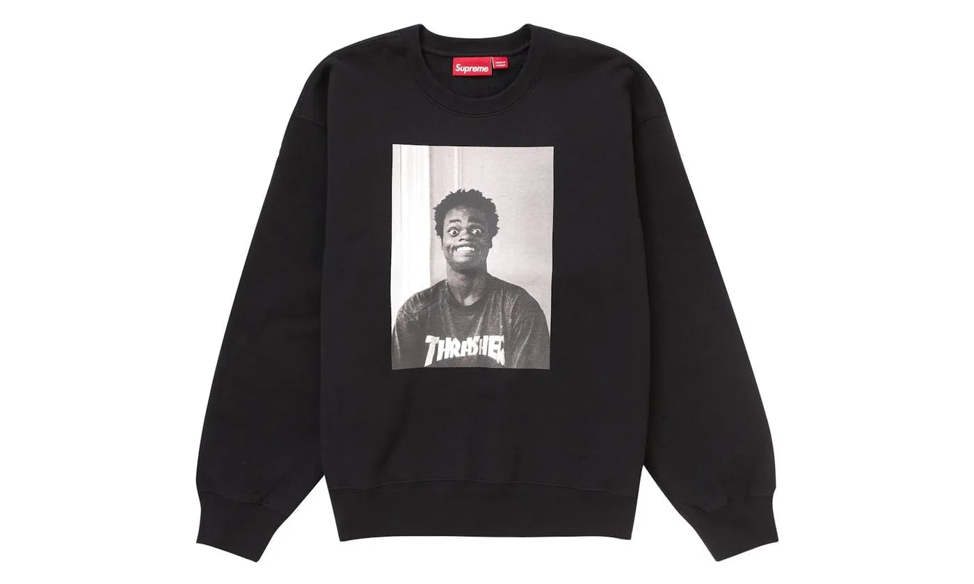 Supreme Thrasher Crewneck Black - SUPR-SUTHCB-BLACK