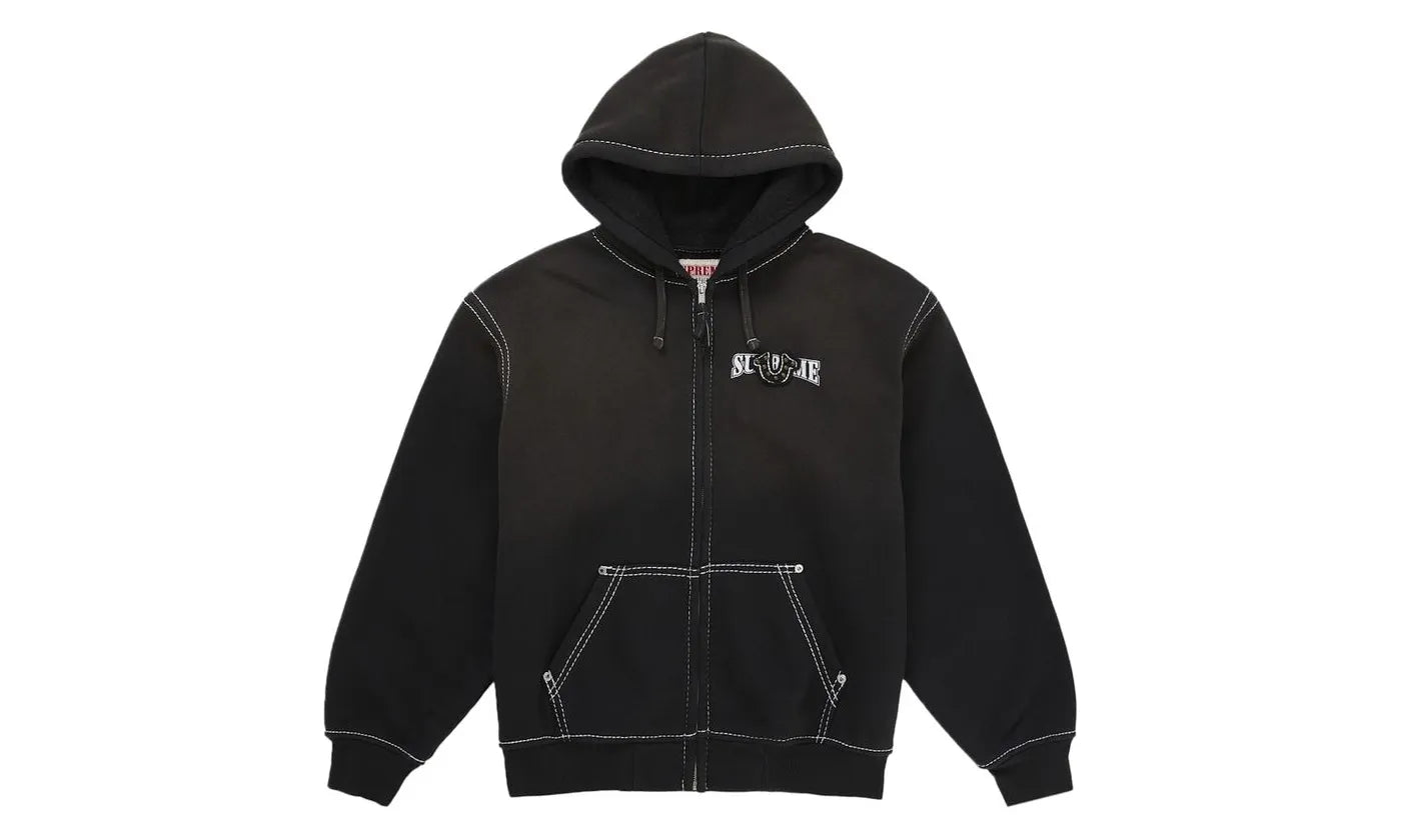 Supreme True Religion Zip Up Hooded Sweatshirt (FW25) Black - SUPR-STRZUHS(-MULTI