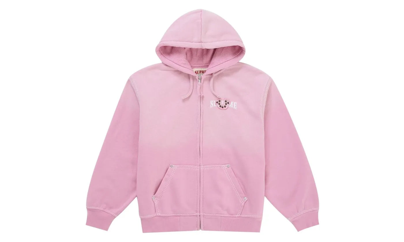 Supreme True Religion Zip Up Hooded Sweatshirt (FW25) Pink - SUPR-STRZUHS(-MULTI