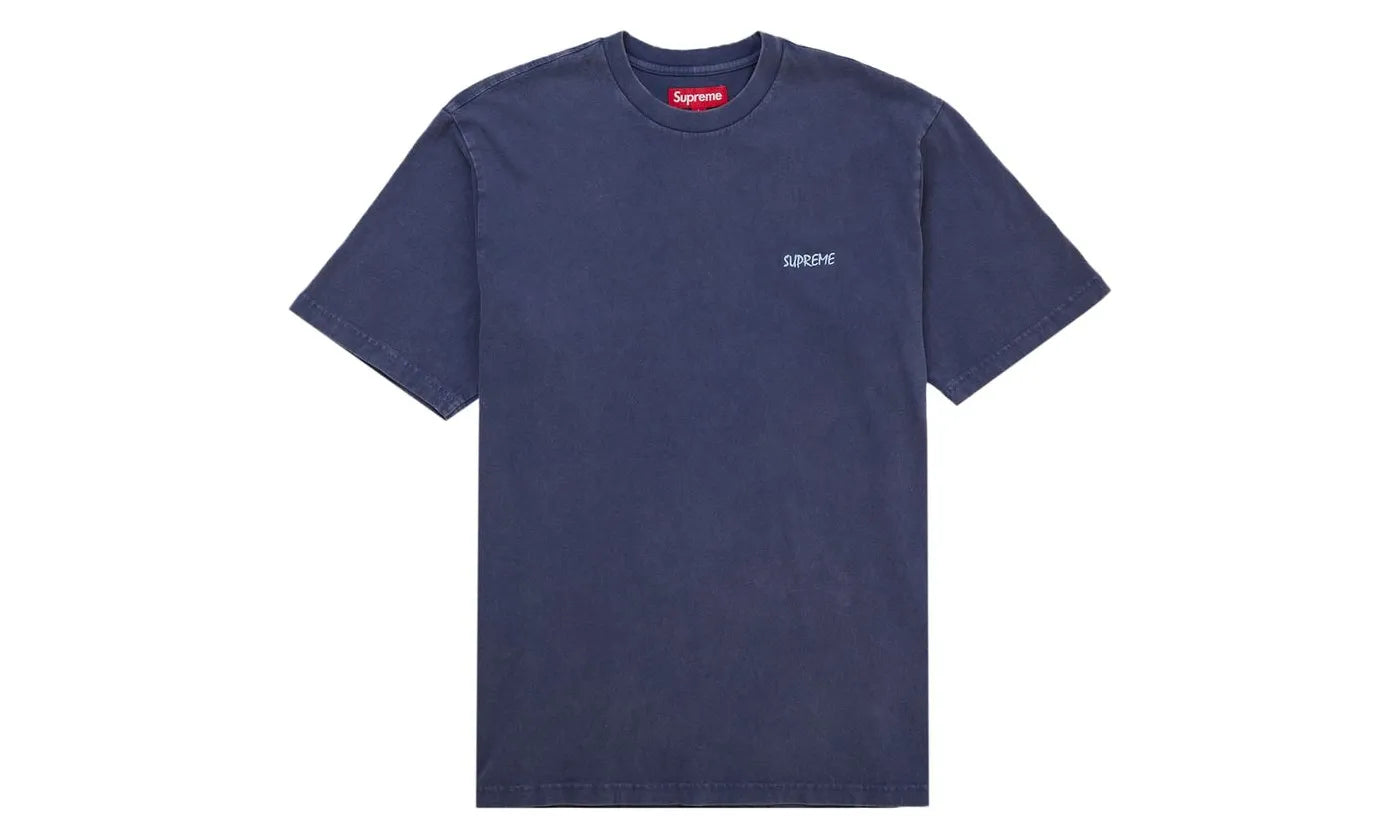 Supreme Washed S/S Top Navy - SUPR-SUWSTNXX-MULTI