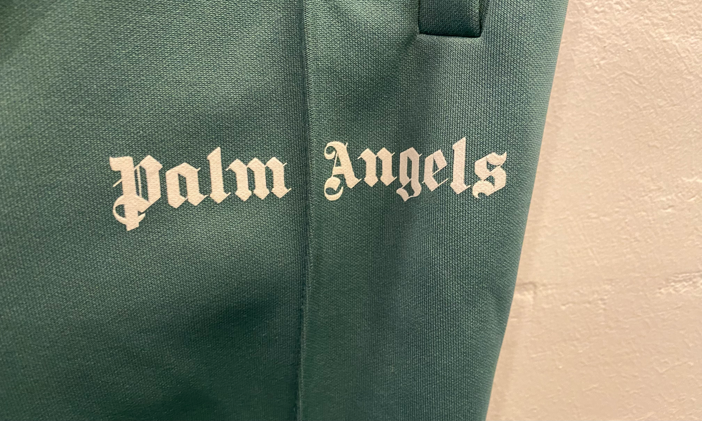 Palm Angels Used Palm Angels track pants teal - 1129241914