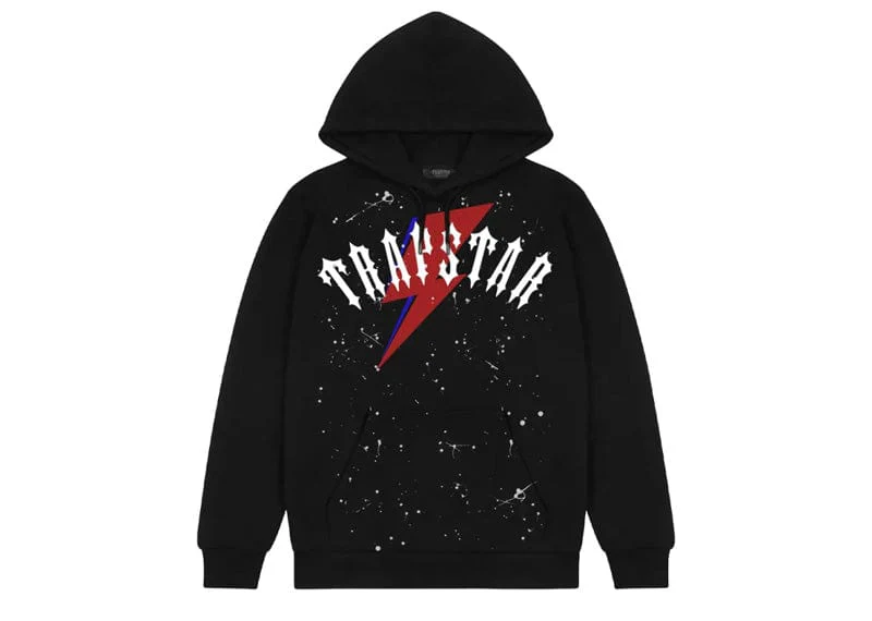 Trapstar Used Trapstar Flash Hoodie Black - 1104251202
