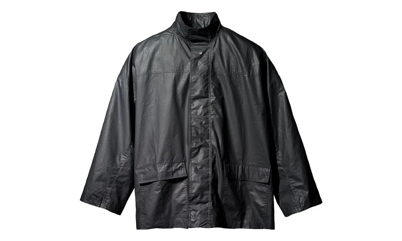 Yeezy Gap Coated Cotton Light Parka Black - 4712720020000