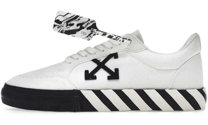 OFF-WHITE Vulcanized Low Canvas White Black