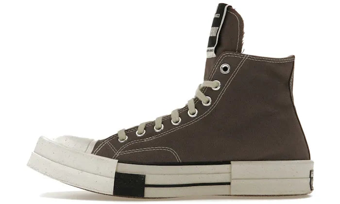 Converse TURBODRK Laceless Chuck Taylor All-Star 70 Hi Rick Owens DRKSHDW Iron