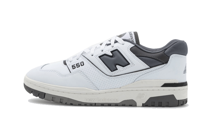 New Balance 550 White Grey Dark Grey