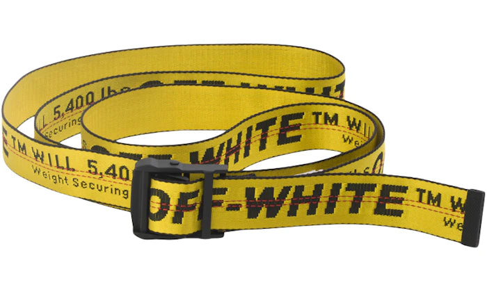 OFF-WHITE Industrial Belt Yellow/Black