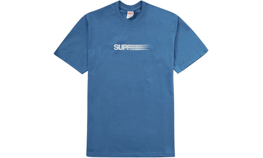 Supreme Motion Logo Tee Faded Blue