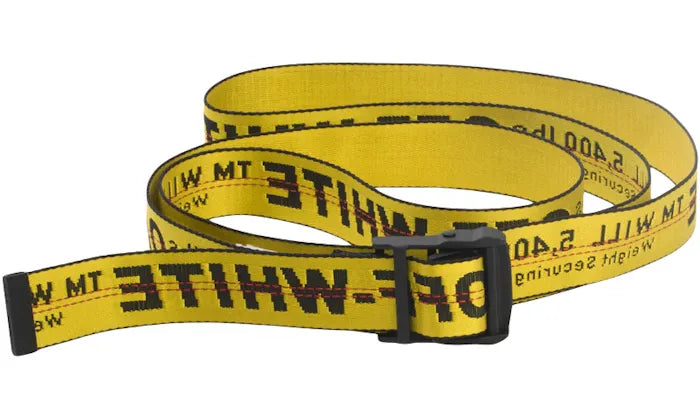 OFF-WHITE Industrial Belt Yellow/Black