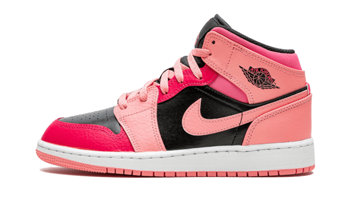 Jordan 1 Mid Coral Chalk (GS)