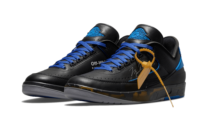 Jordan 2 Retro Low SP Off-White Black Blue